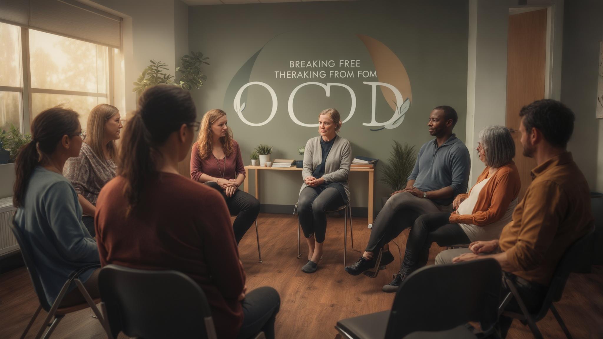 AI generated image: Group Therapy Approaches to Managing OCD: A Comprehensive Guide