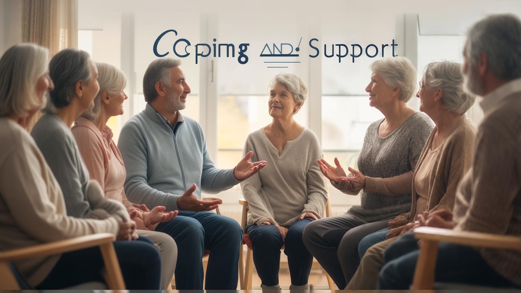 AI generated image: Group Therapy for Parents: Coping and Support