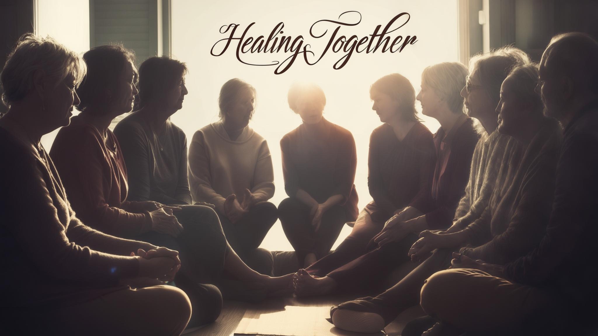 AI generated image: Healing Together: The Role of Group Therapy in Addressing Body Image Issues and Eating Disorders