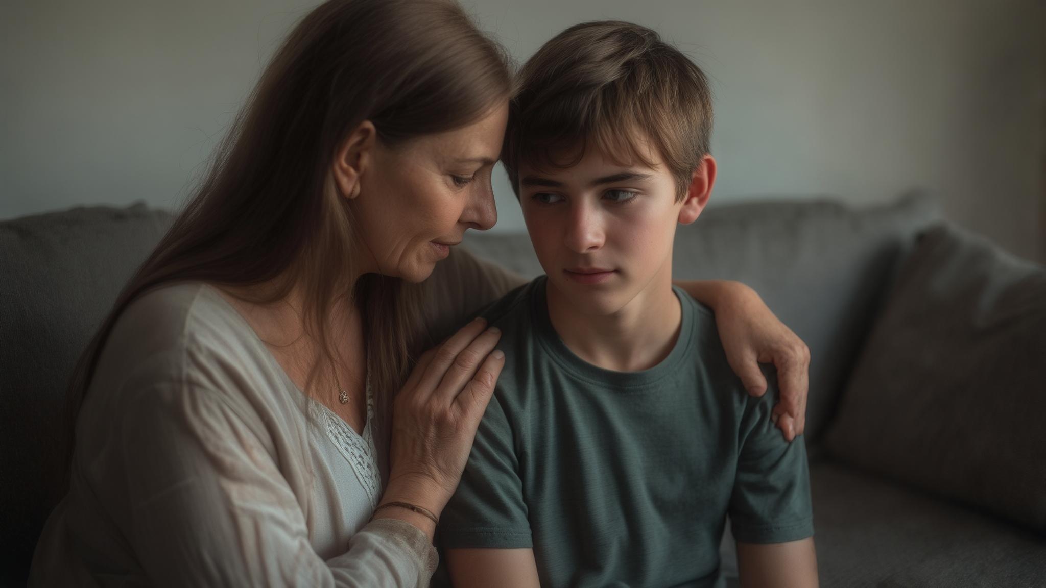 AI generated image: Maintaining Connection While Parenting Teens