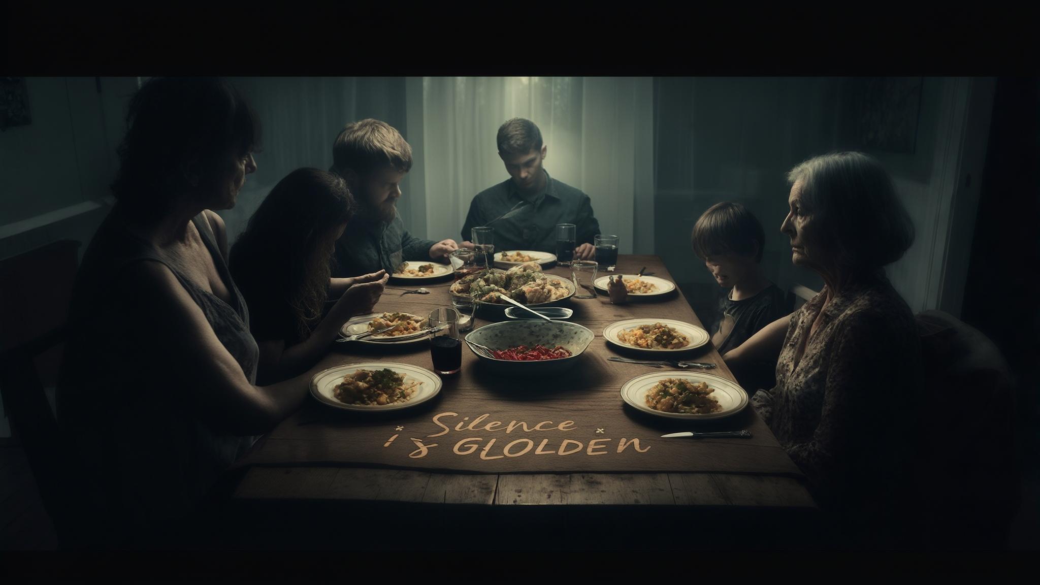 AI generated image: Navigating Family Secrets and Unspoken Issues
