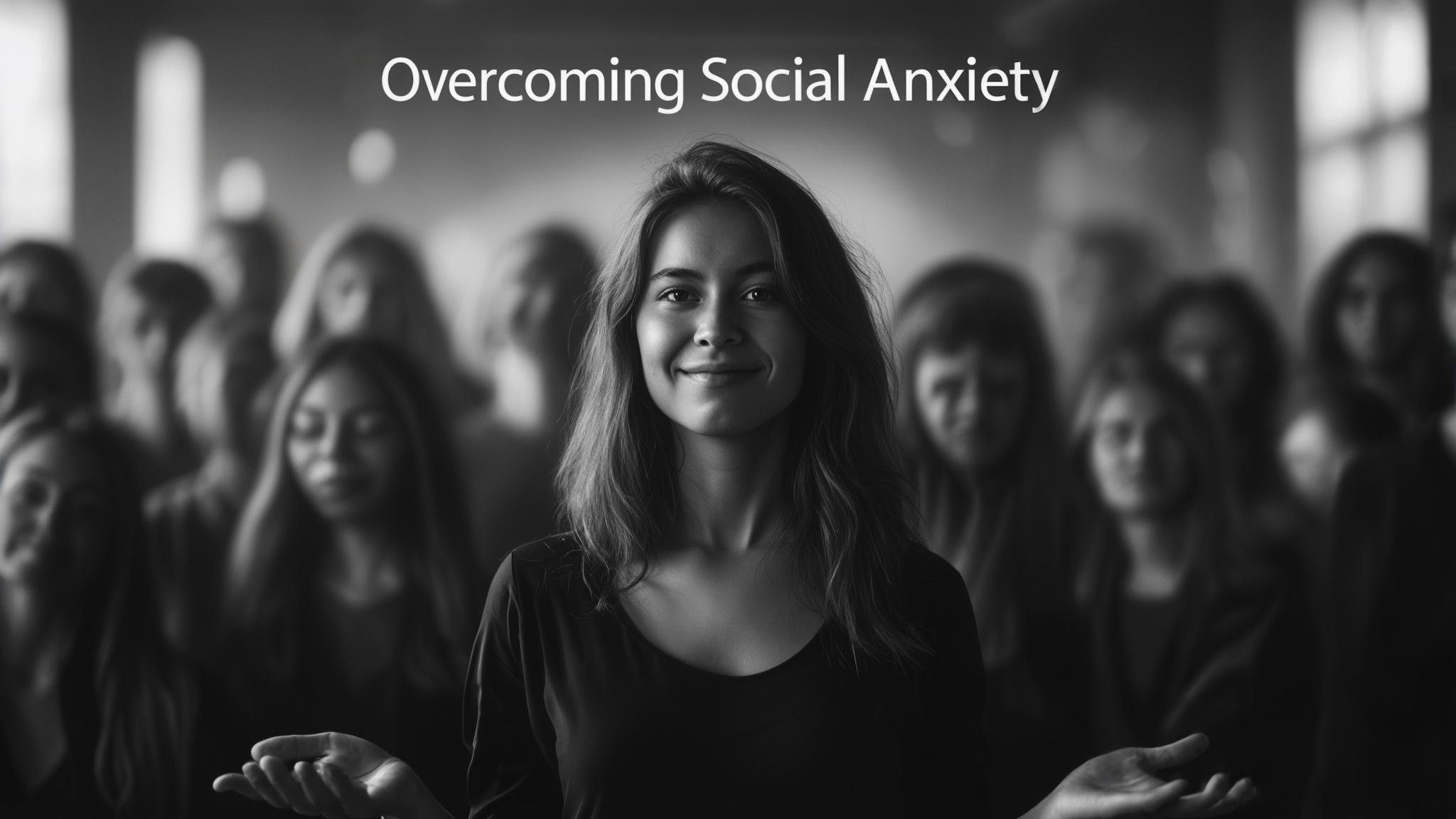AI generated image: Overcoming Social Anxiety – Steps to Building Confidence