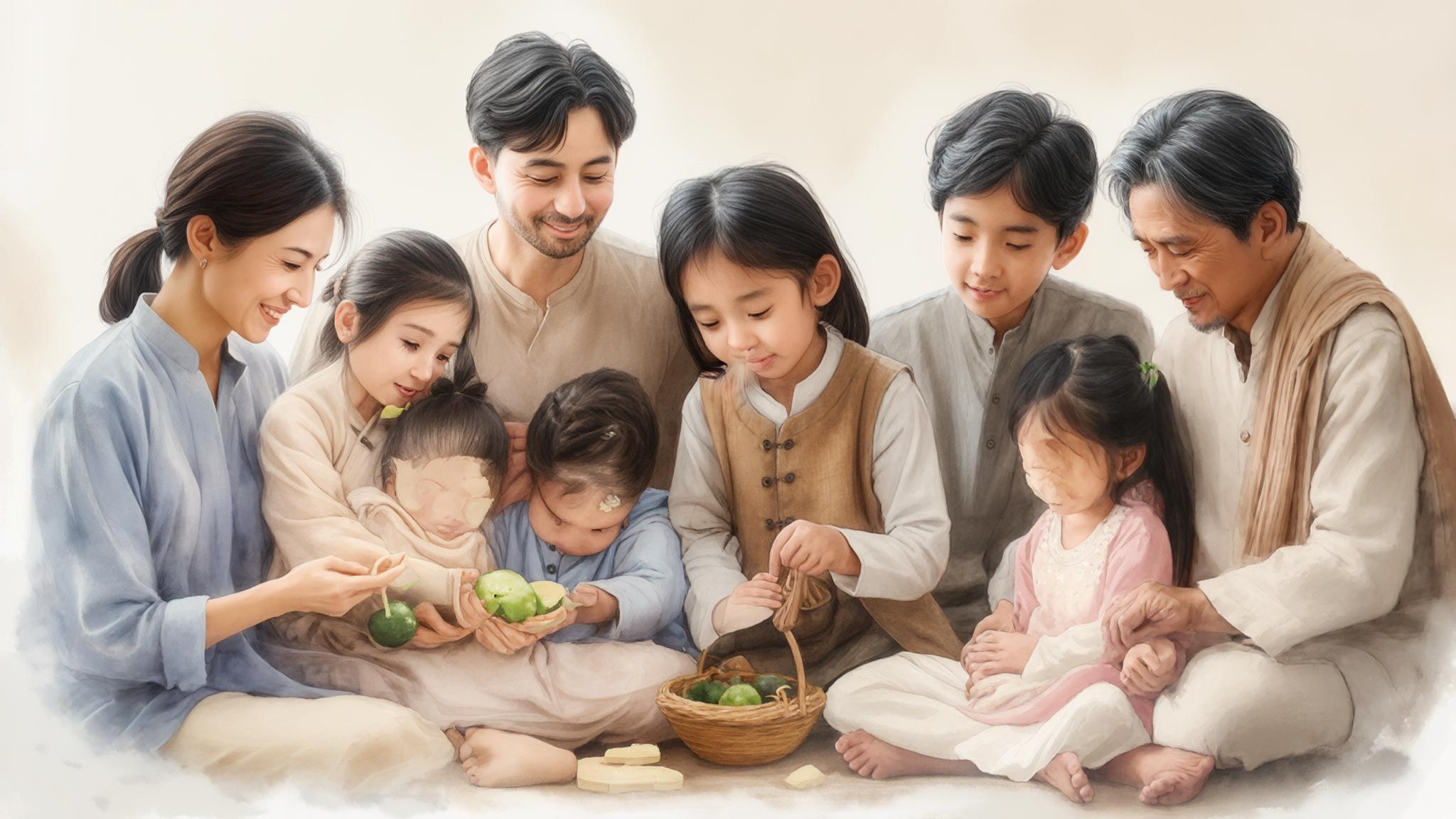 AI generated image: Understanding the Role of Each Family Member