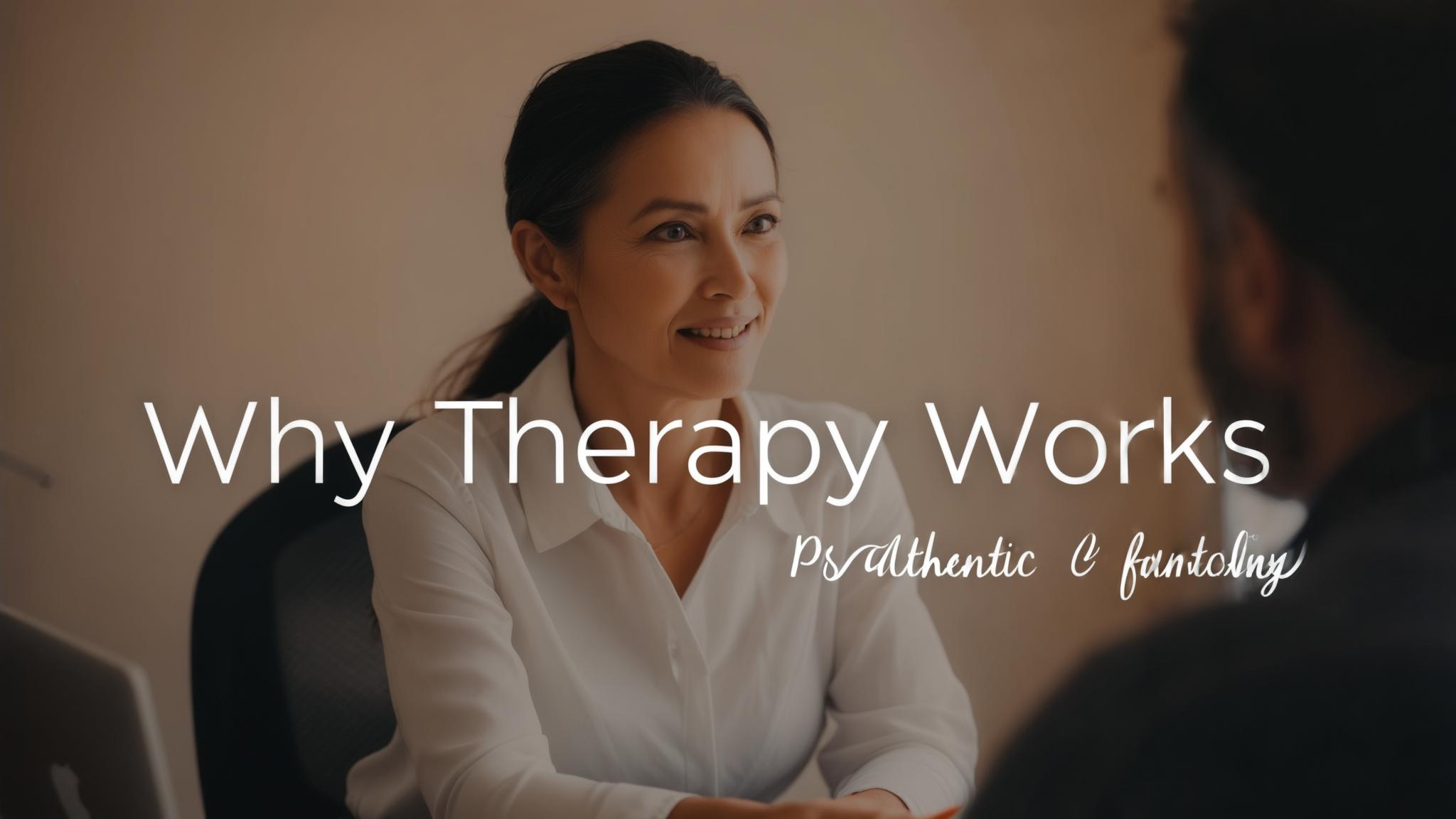 AI generated image: Why Therapy Works – Demystifying Psychotherapy